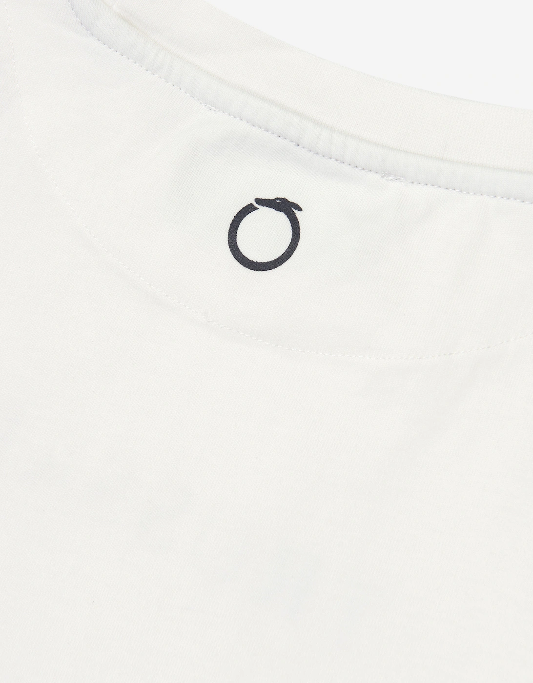 Boys Beid Long Sleeve T-Shirt in Ivory