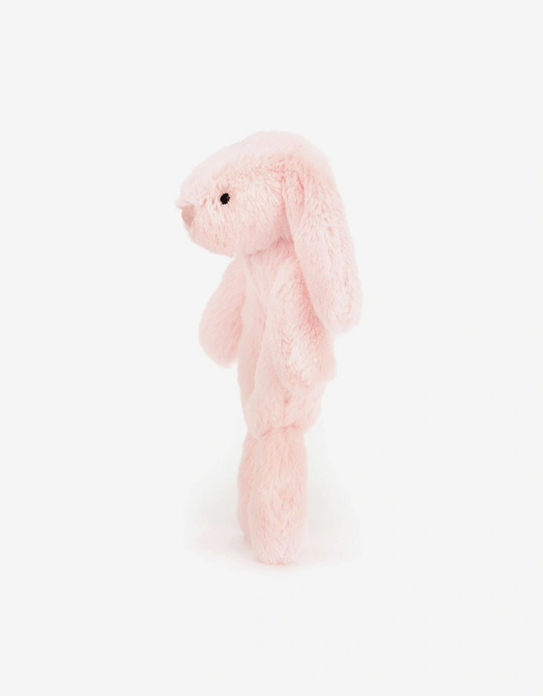 Bashful Pink Bunny Ring Rattle in Pink (18cm)