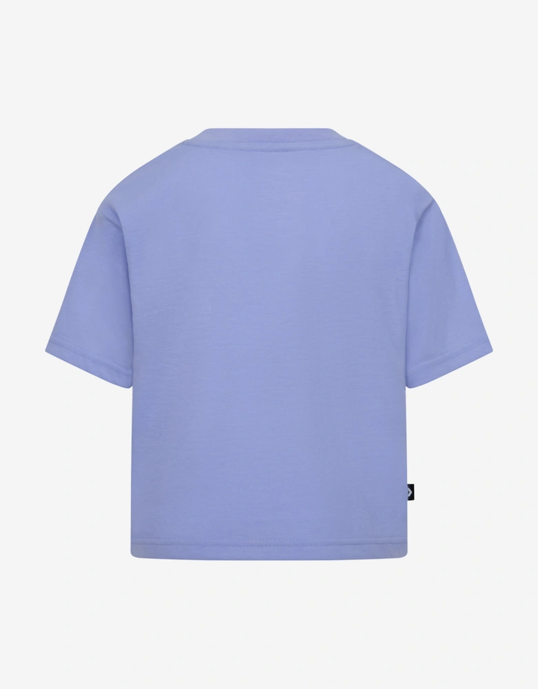 Girls Chuck Patch Boxy T-Shirt in Blue