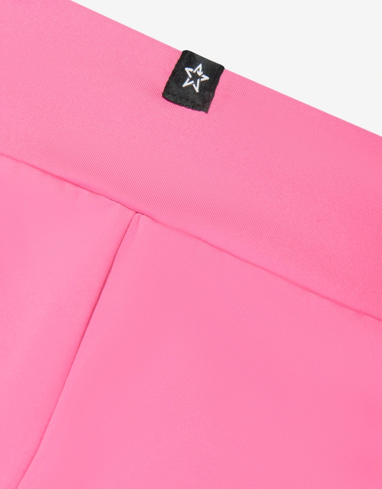Girls Chuck Patch High Rise Leggings in Pink