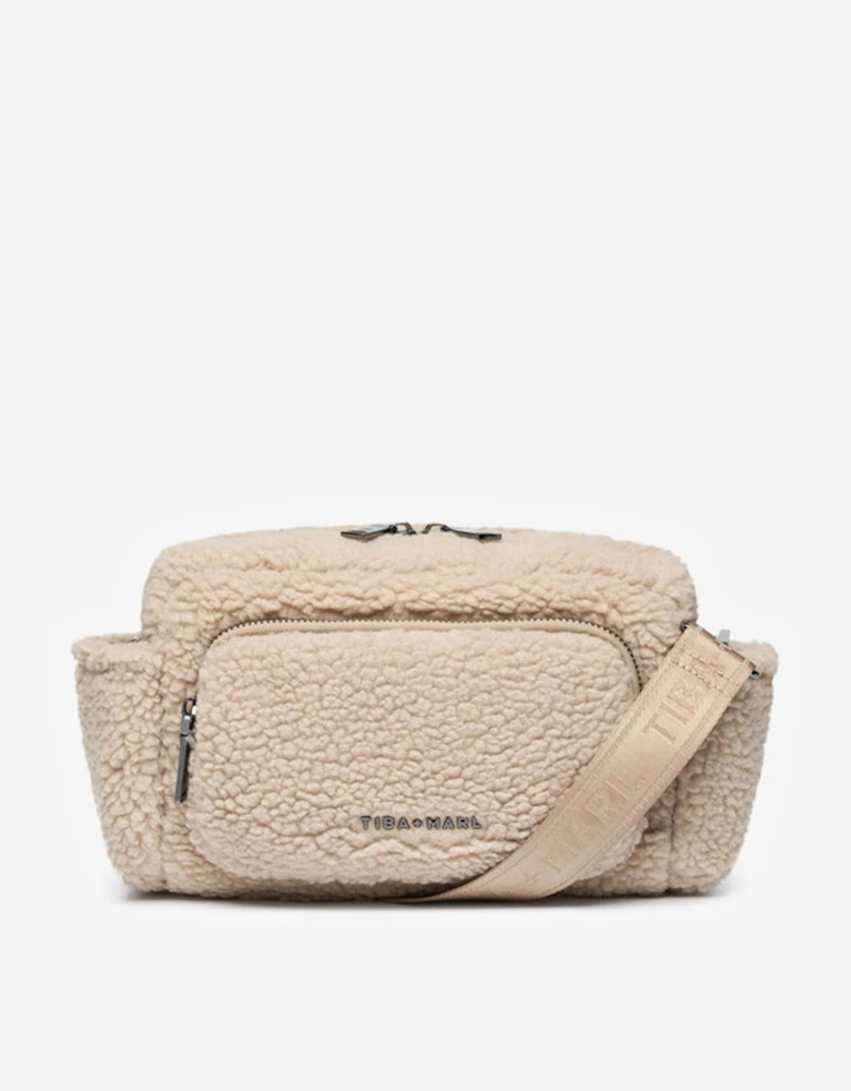 Baby Inka Borg Changing Bag in Beige (31cm)
