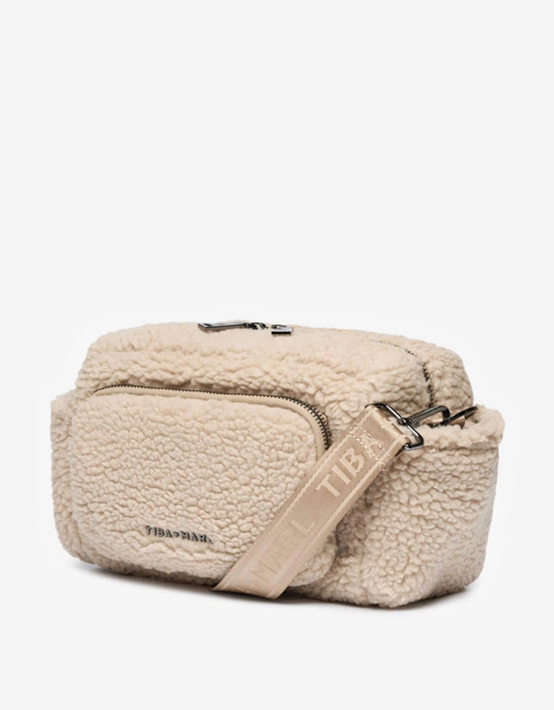 Baby Inka Borg Changing Bag in Beige (31cm)