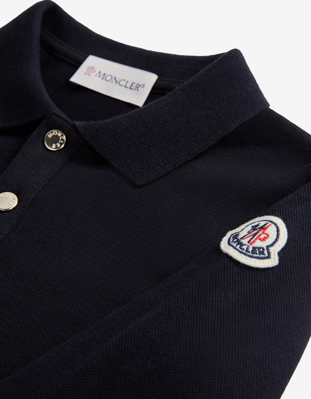 Enfant Girls Polo Dress in Navy