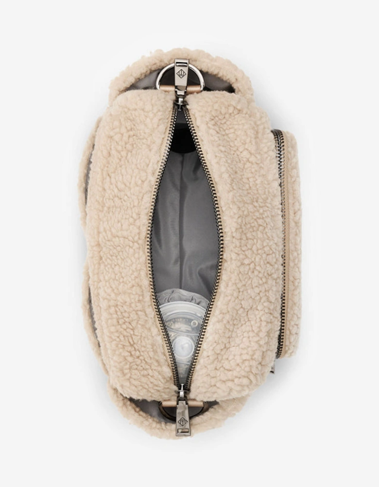 Baby Inka Borg Changing Bag in Beige (31cm)