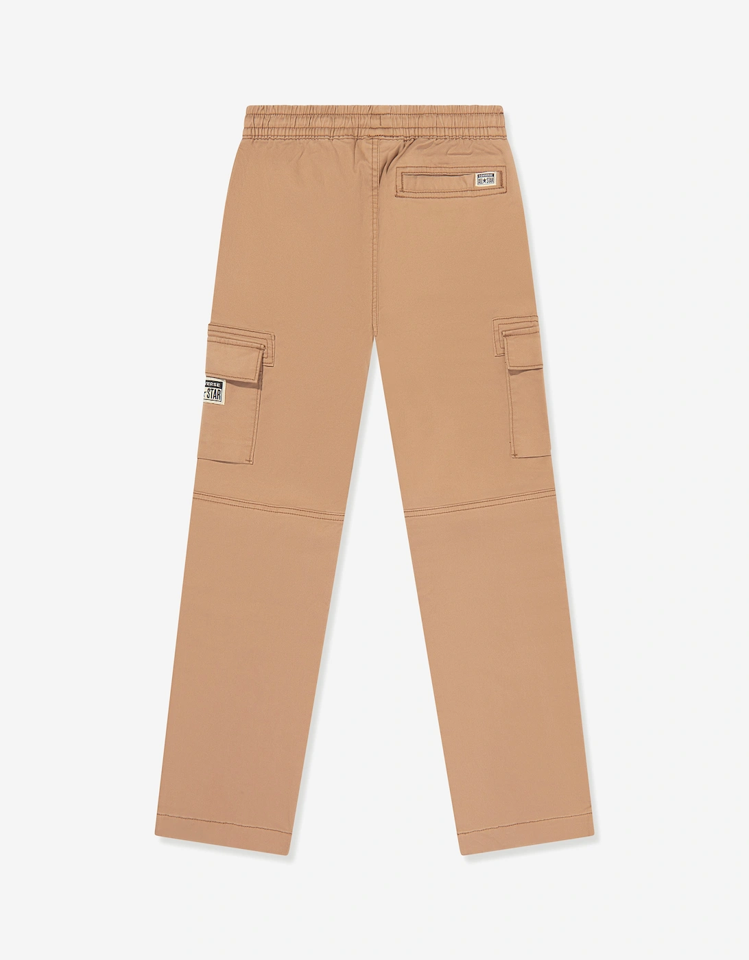 Boys Lifestyle Woven Cargo Joggers in Brown