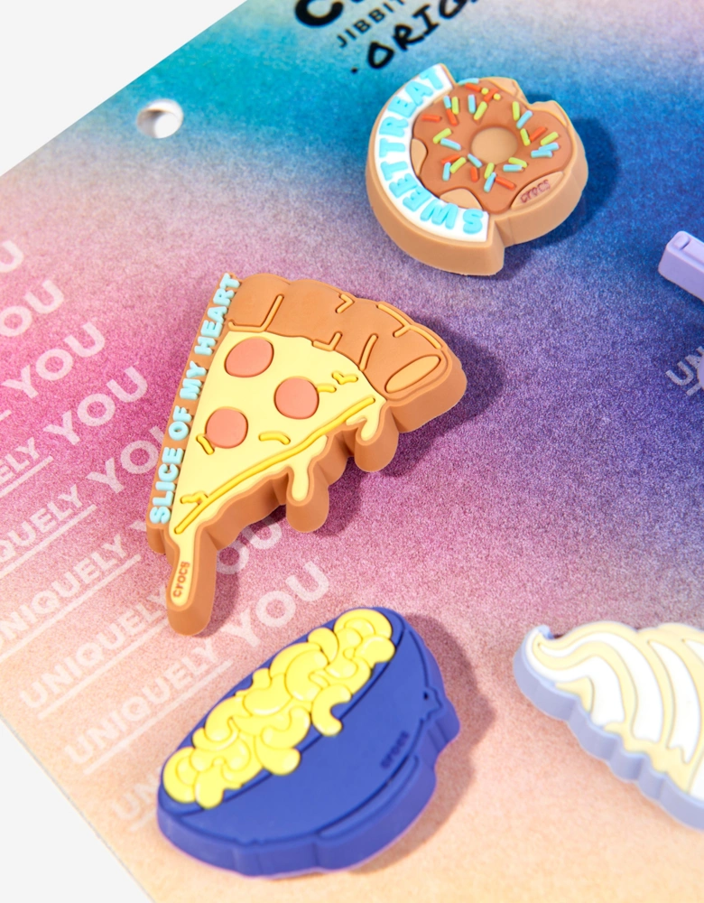 Kids Funny Foods Jibbitz™ 5 Pack in Multicolour