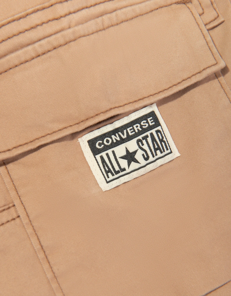 Boys Lifestyle Woven Cargo Joggers in Brown
