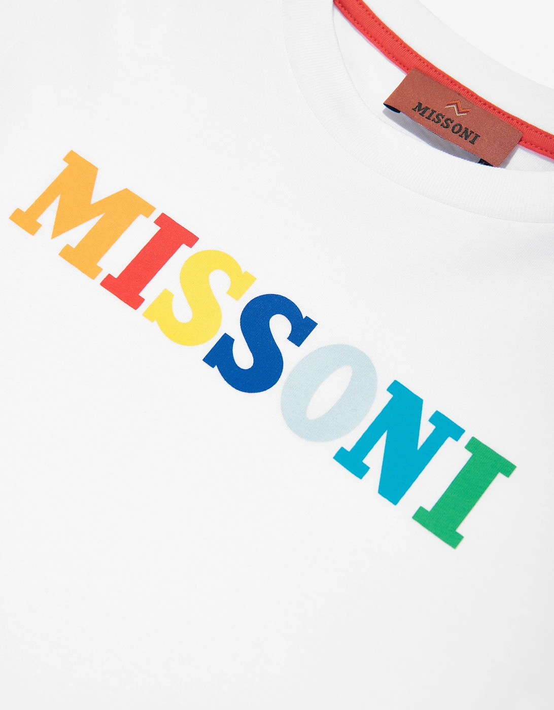 Boys Logo T-Shirt in White