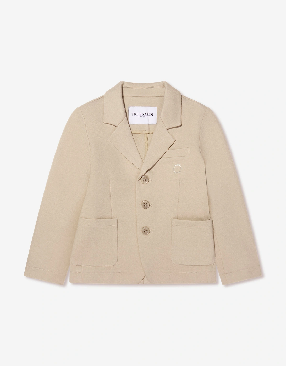 Trussardi Boys Cream 'S Theoden Jacket In Beige - Size: 6 Years Kids