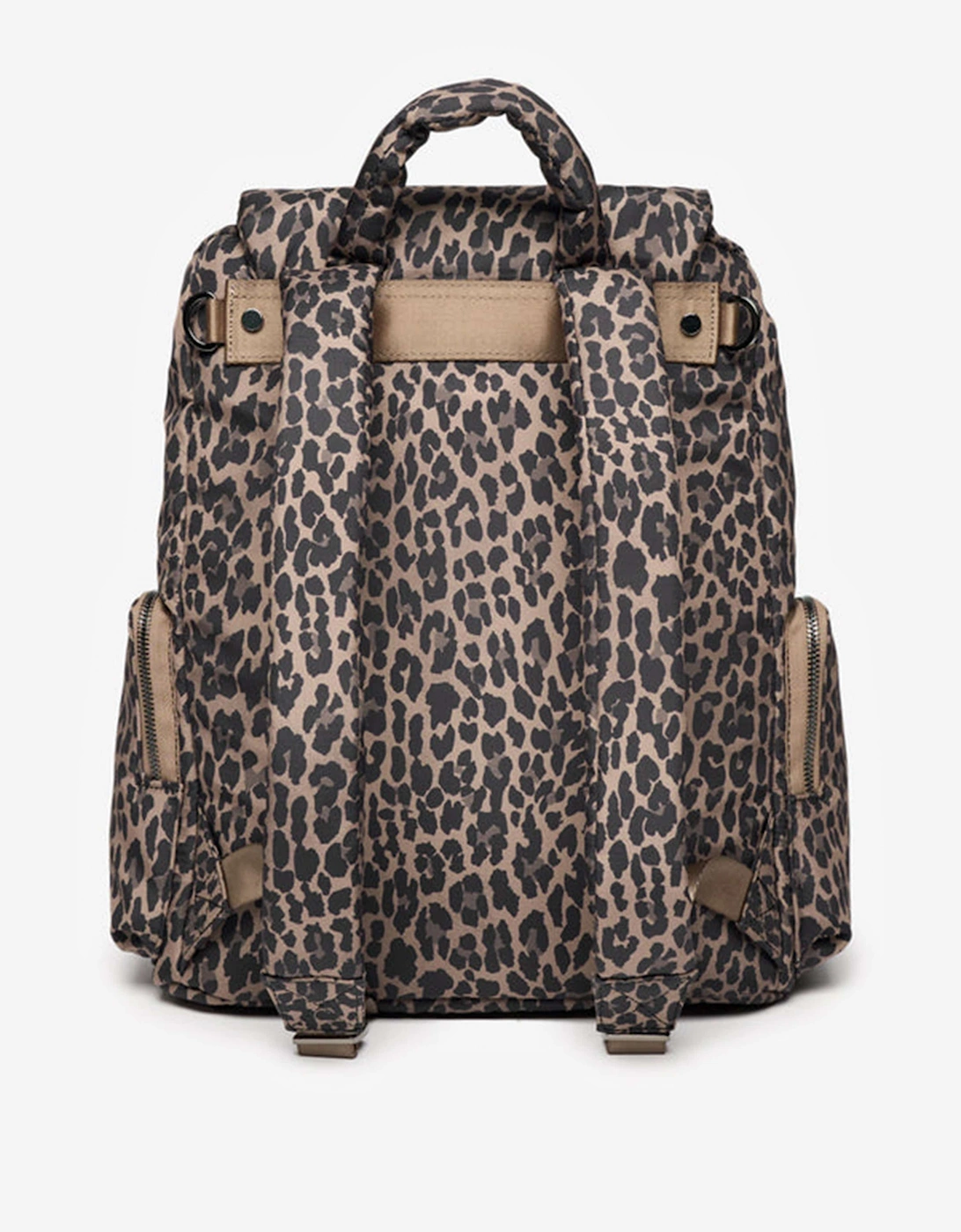 Baby Alto Leopard Changing Backpack in Brown (34cm)
