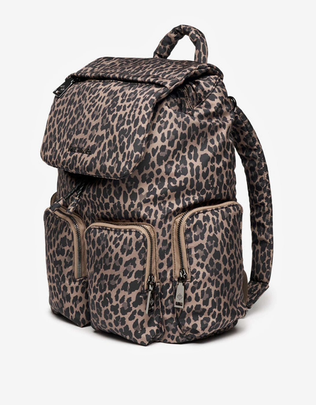 Baby Alto Leopard Changing Backpack in Brown (34cm)