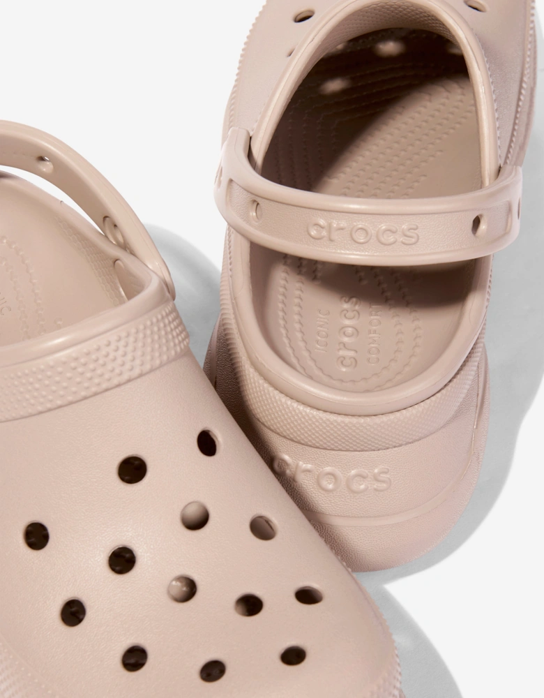 Girls Bae Clog in Beige