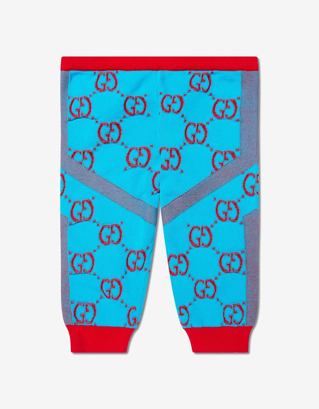 Baby Girls GG Logo Leggings in Blue, 5 of 4