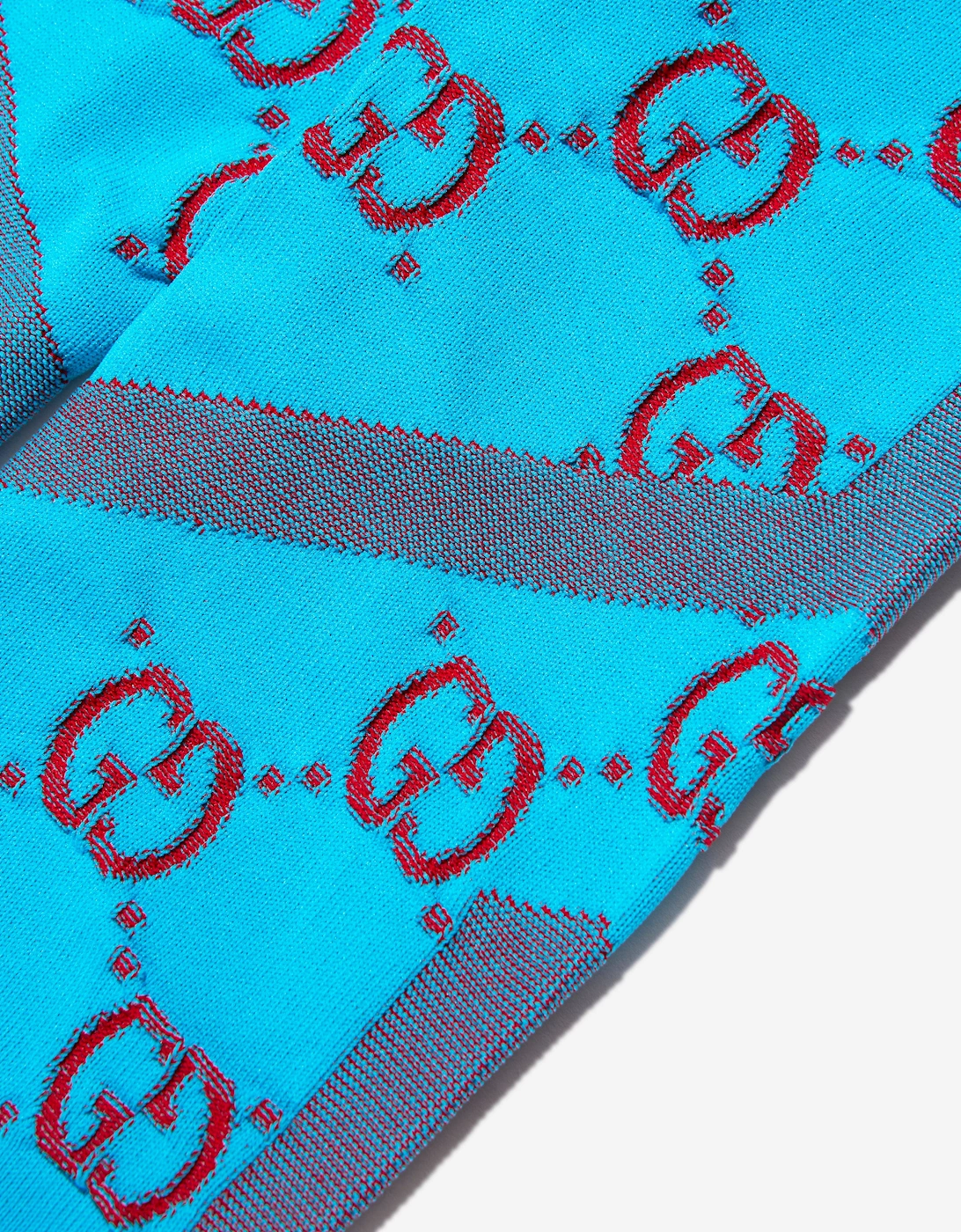 Baby Girls GG Logo Leggings in Blue