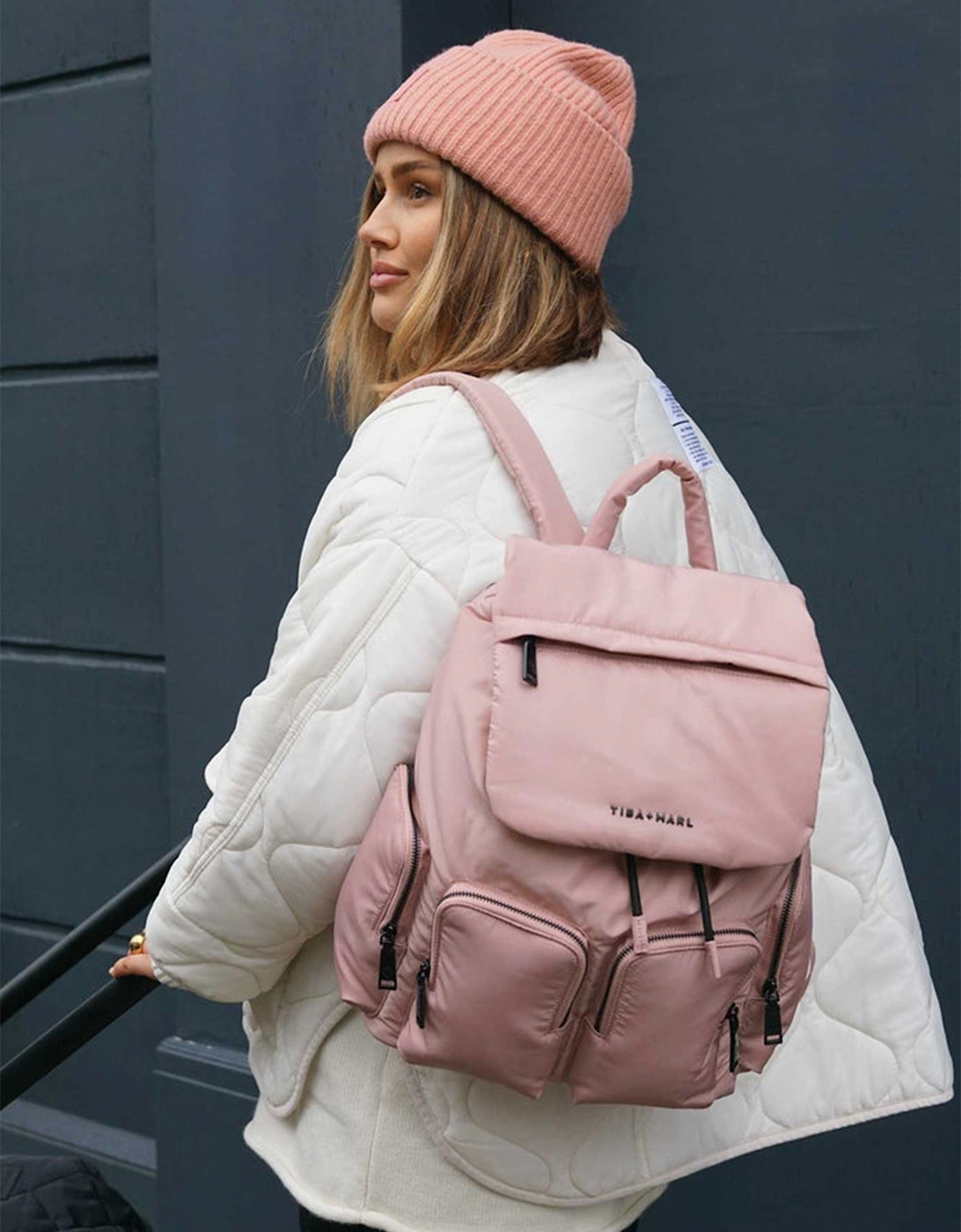 Baby Alto Changing Backpack in Pink (34cm)