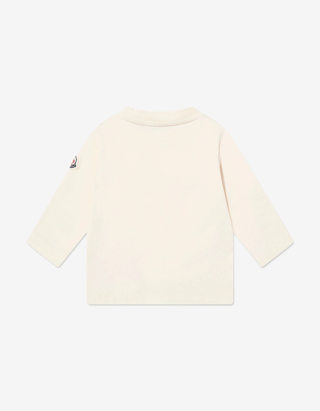 Enfant Baby Girls Long Sleeve T-Shirt in Cream