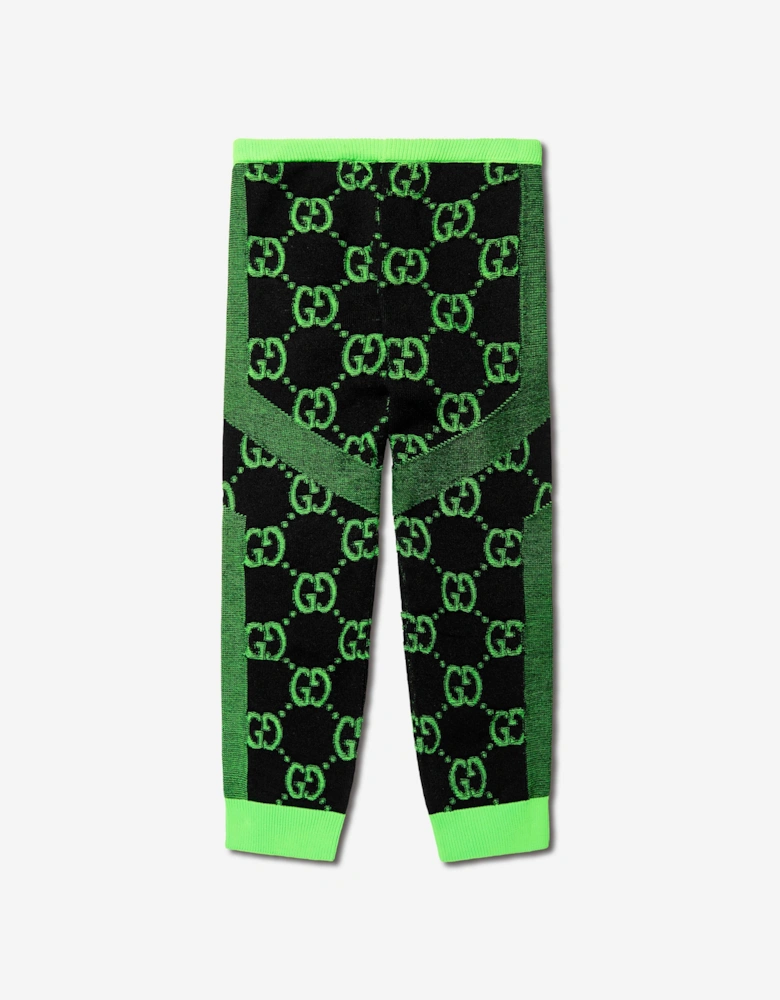 Girls GG Cycling Leggings In Black