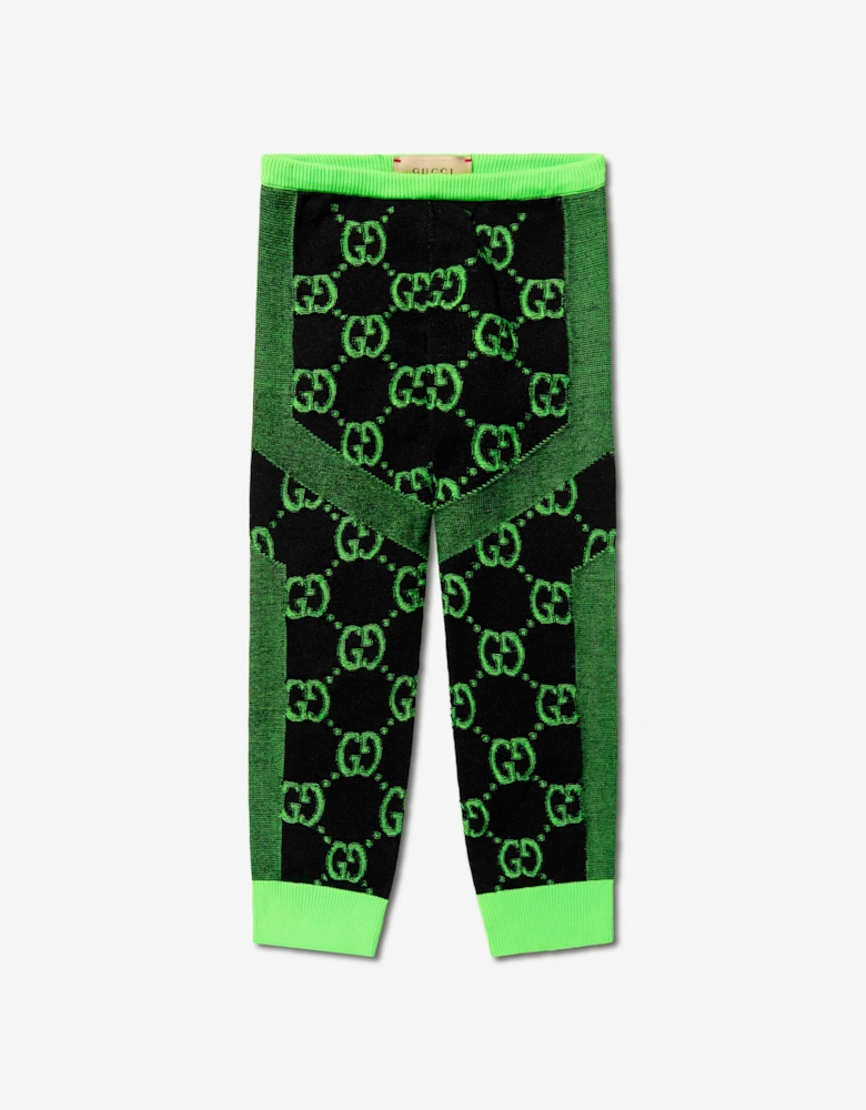 Girls GG Cycling Leggings In Black
