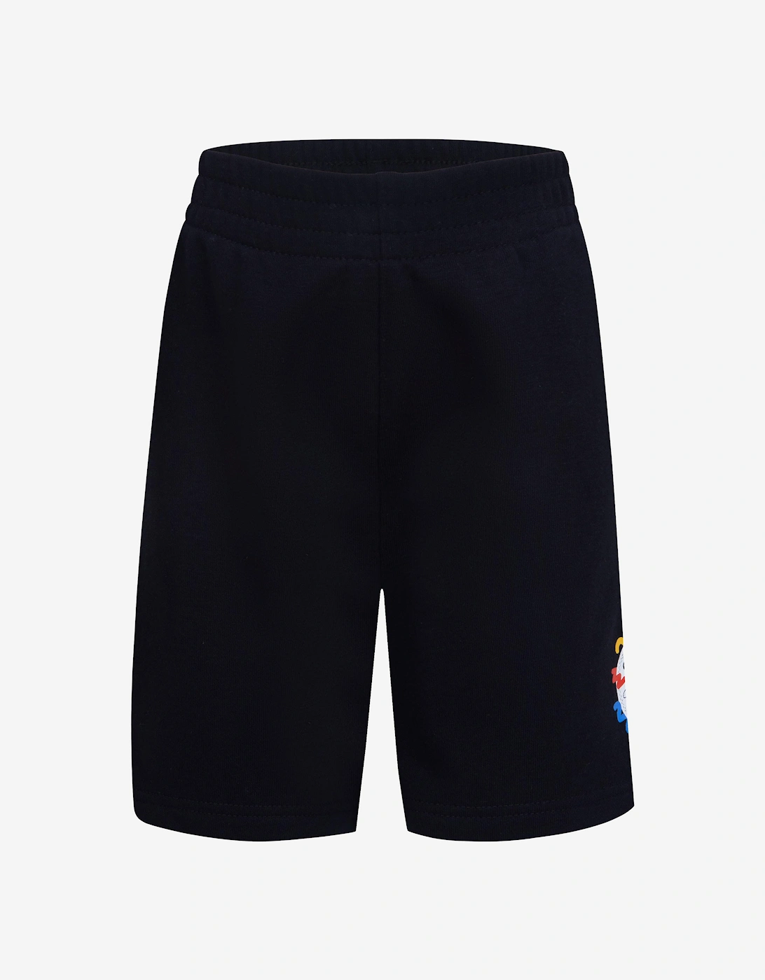 Boys Squiggle T-Shirt And Shorts Set in Black