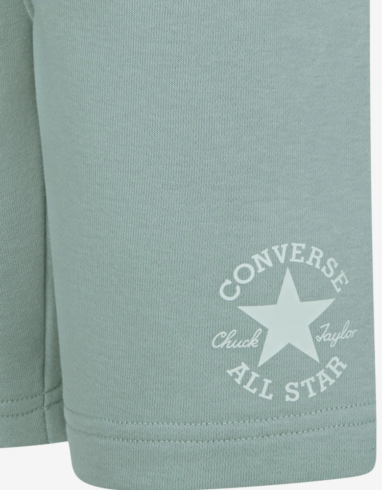 Boys AOP T-Shirt And Short Set in Green