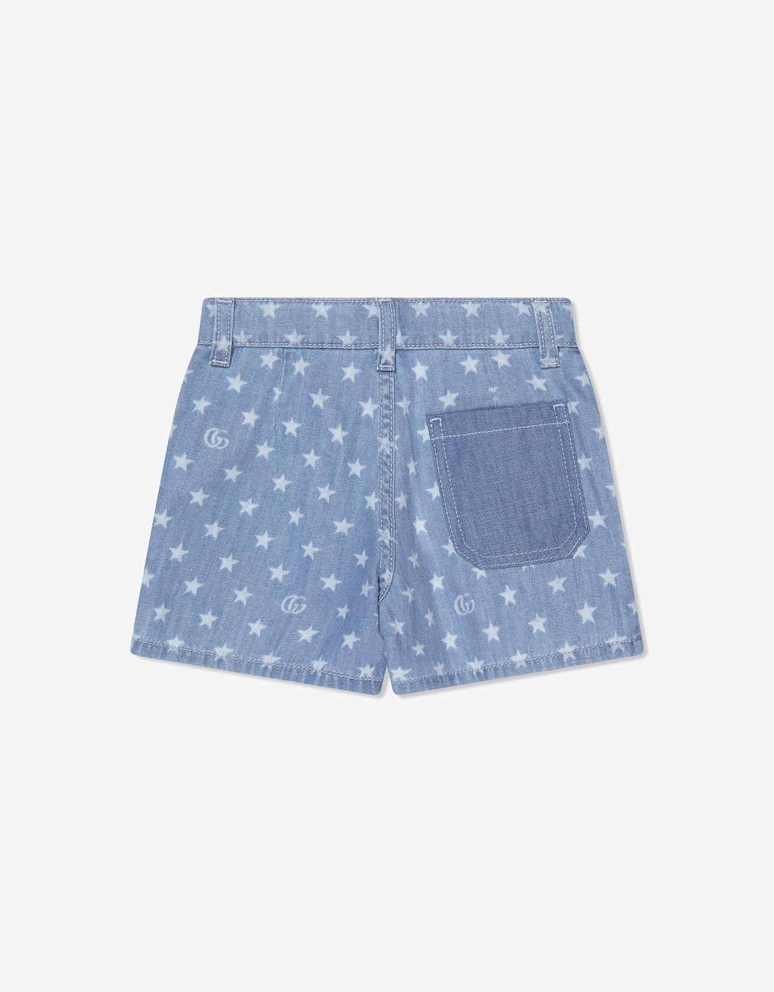 Kids Denim Shorts in Blue