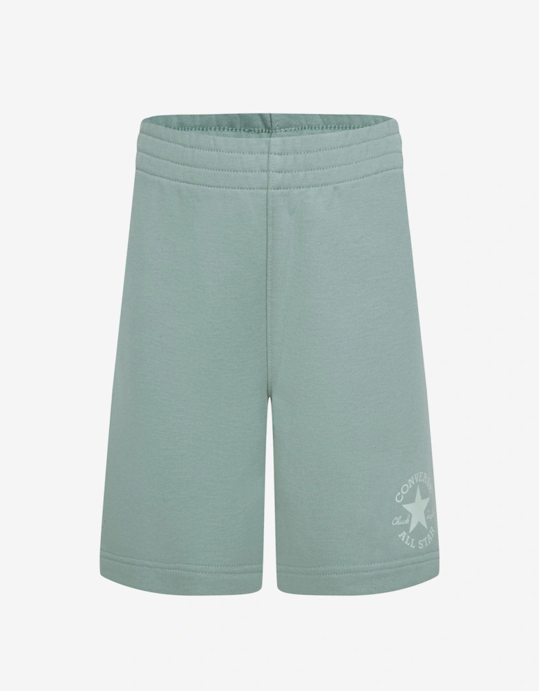 Boys AOP T-Shirt And Short Set in Green