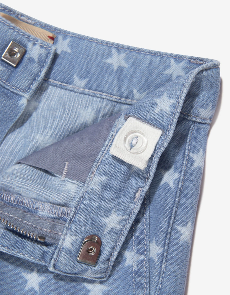 Kids Denim Shorts in Blue