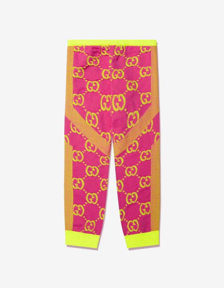Girls GG Cycling Leggings in Pink