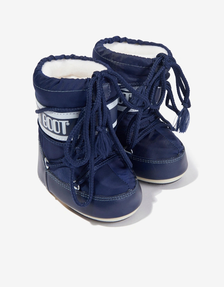 Moon Boot Baby Boys Icon Mini Boots in Blue