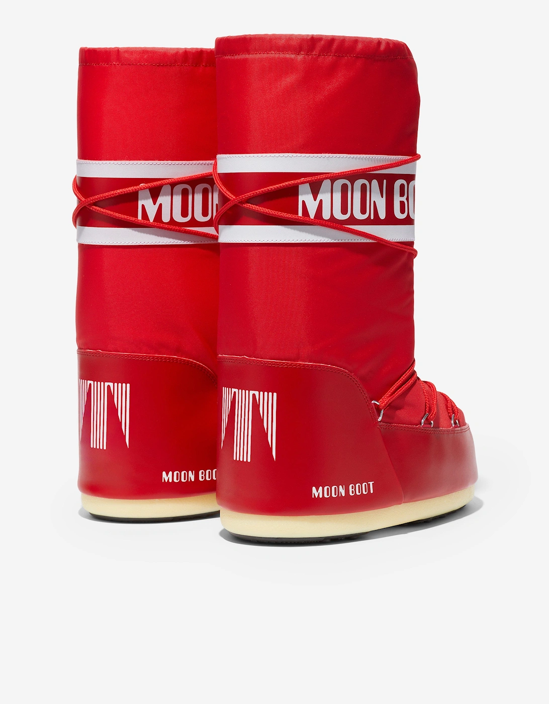 Moon Boot Girls Icon Boots in Red