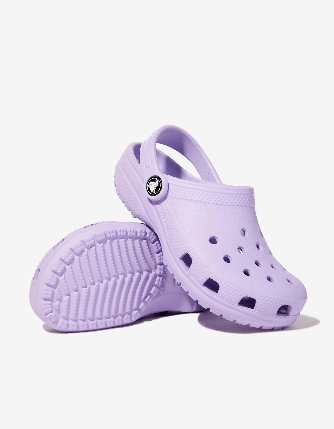 Girls Classic Clog in Purple