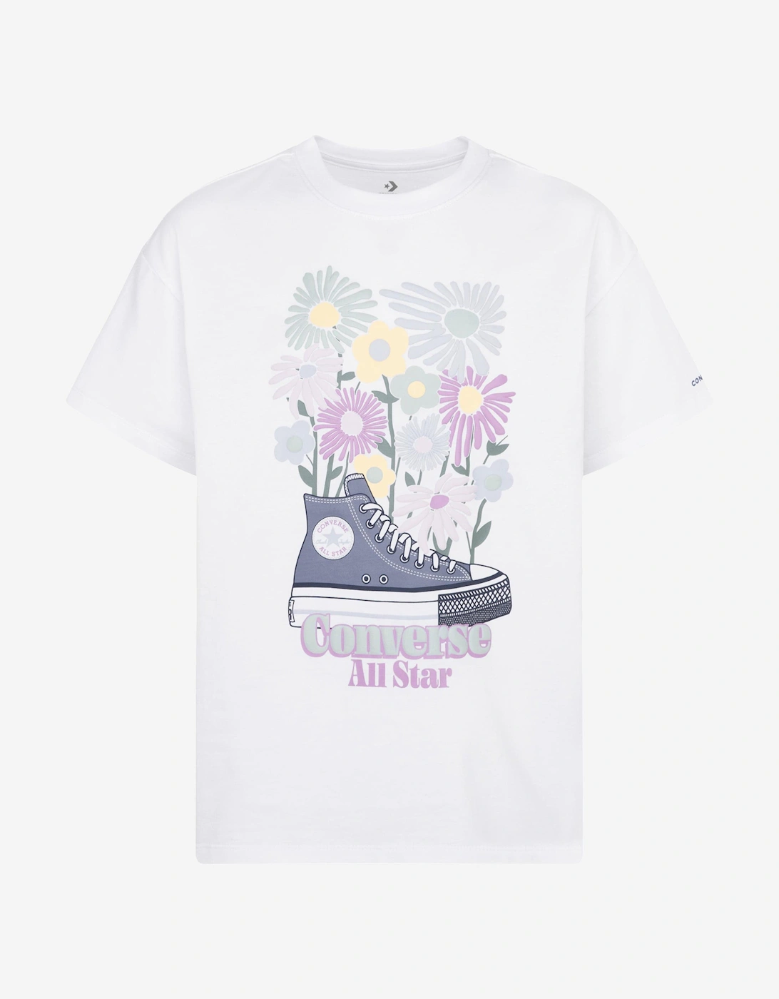 Girls Boyfriend Graphic T-Shirt in White, 5 of 4