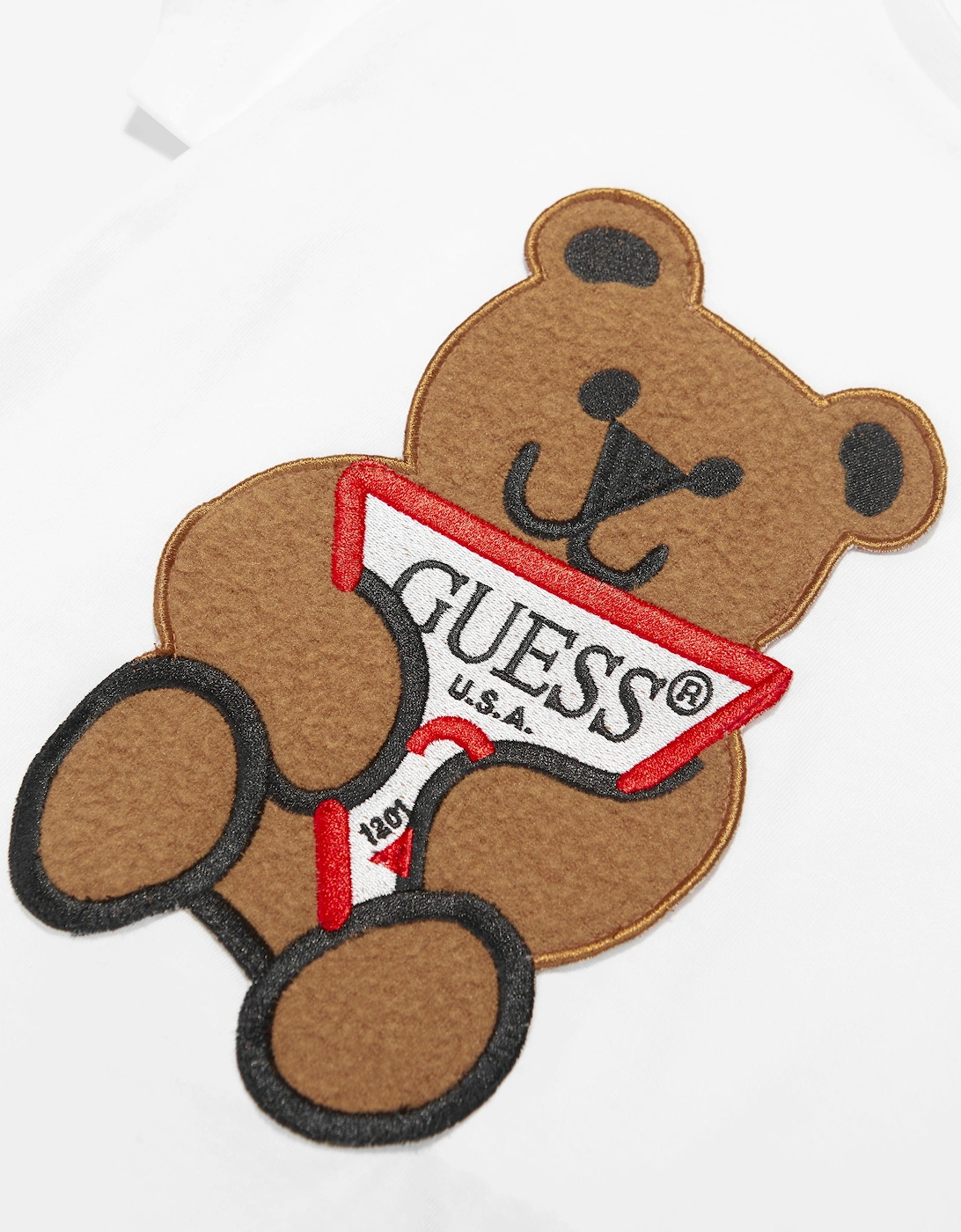 Kids Bear Logo T-Shirt in White