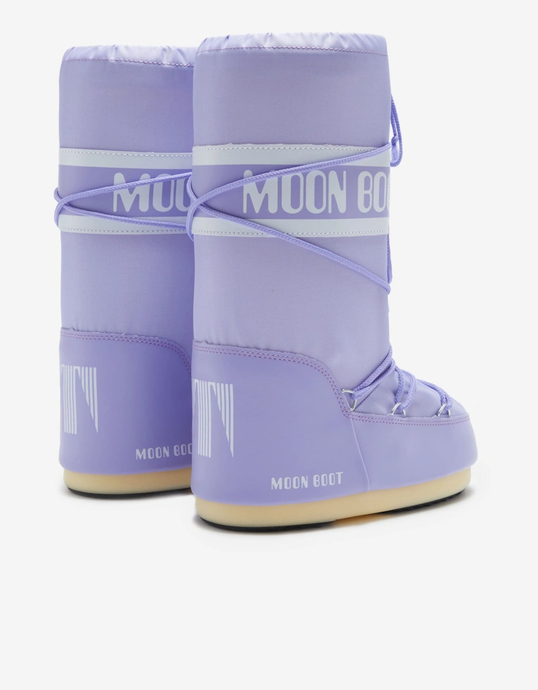 Moon Boot Girls Icon Boots in Purple