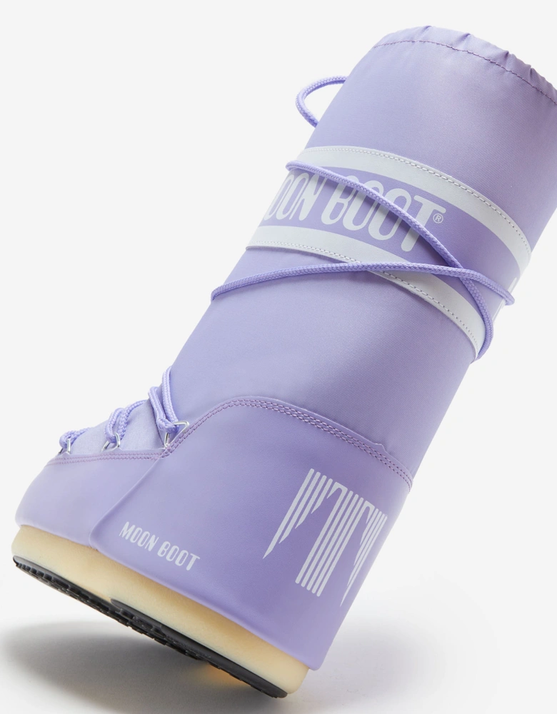 Moon Boot Girls Icon Boots in Purple