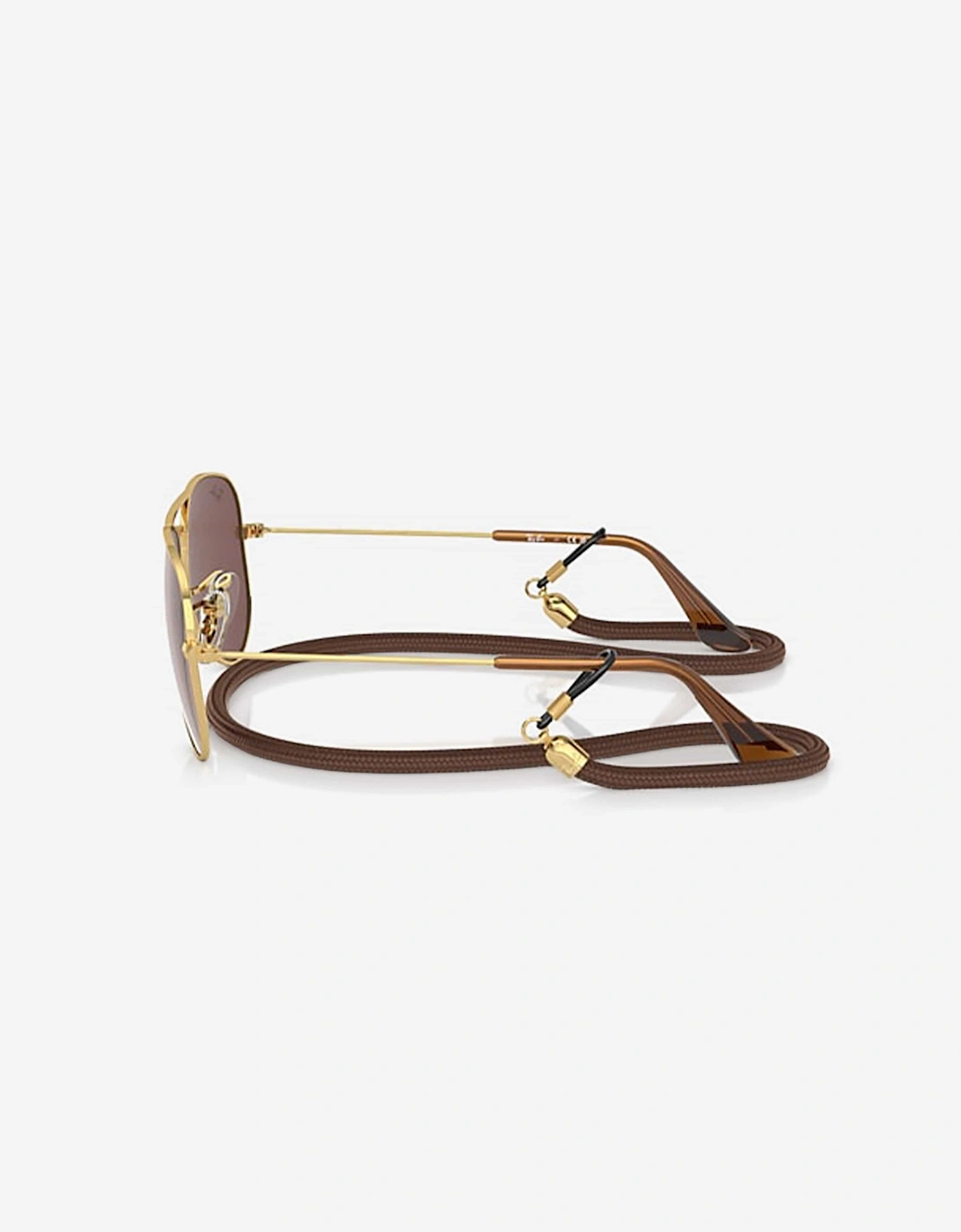 Kids Aviator Sunglasses in Gold
