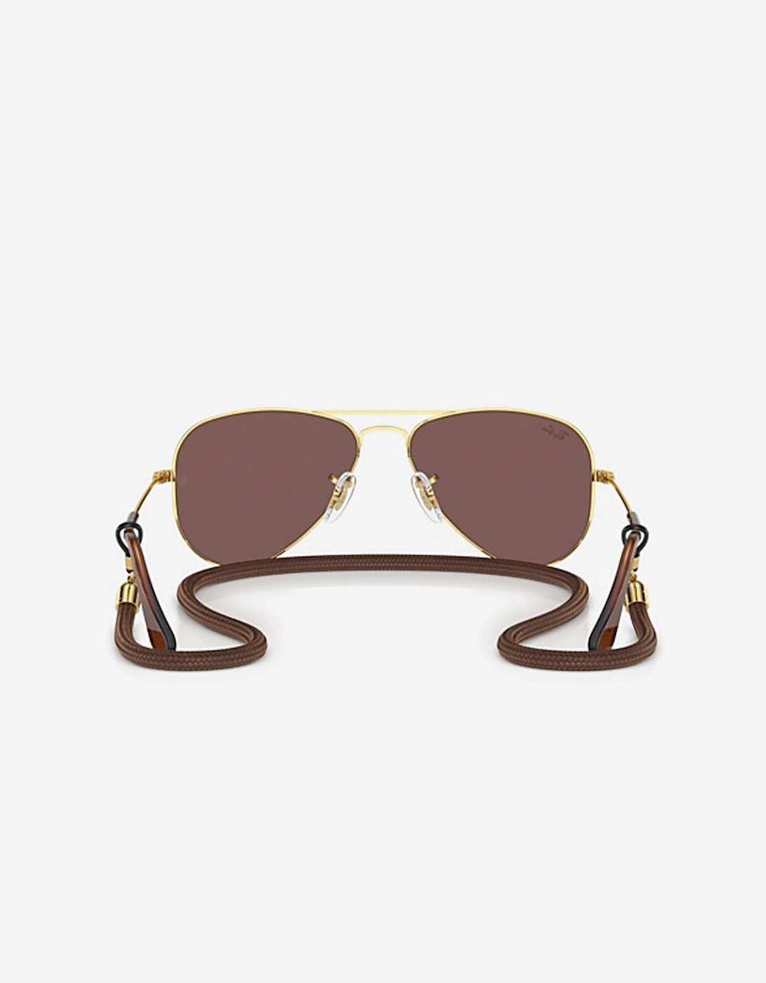 Kids Aviator Sunglasses in Gold