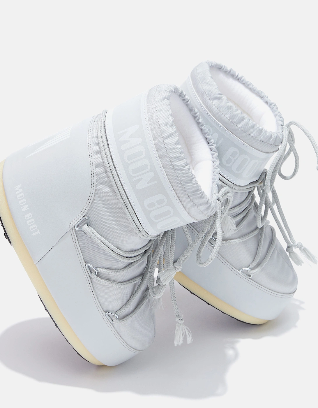 Moon Boot Kids Icon Low Boots in Grey