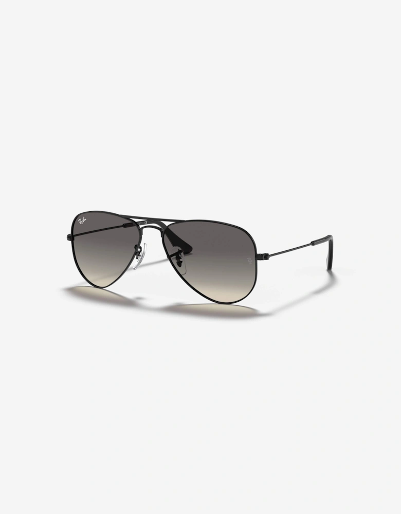 Kids Aviator Sunglasses in Black