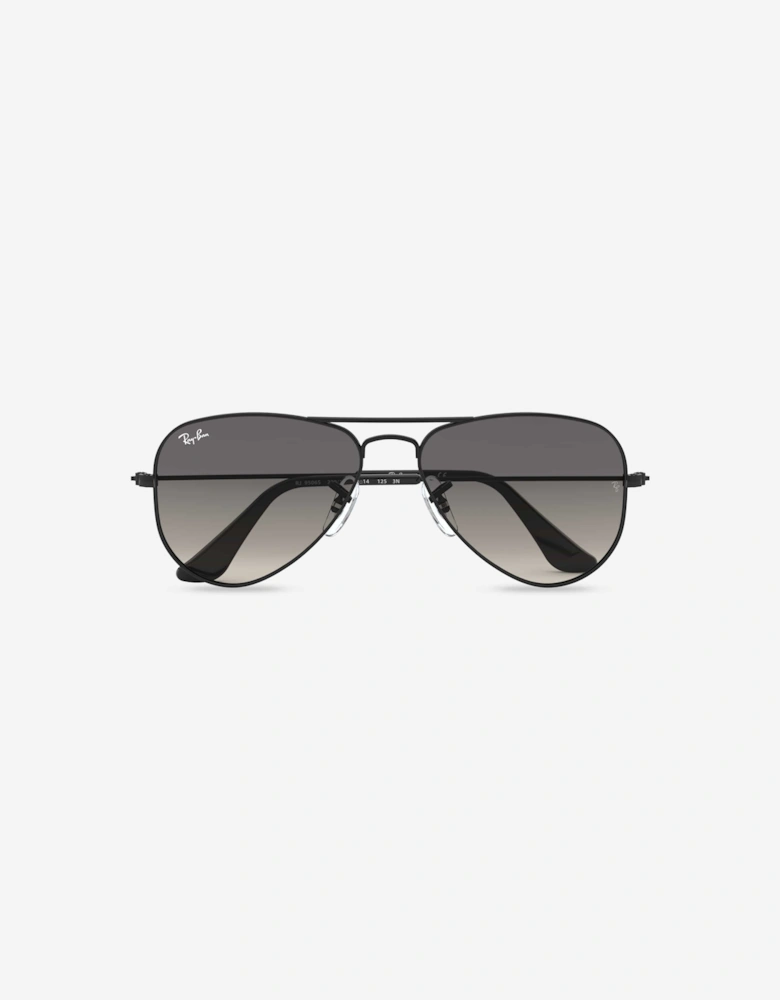 Kids Aviator Sunglasses in Black