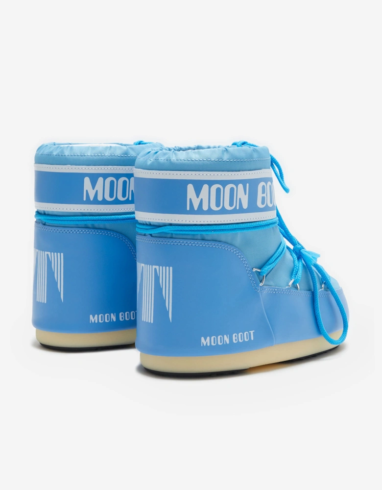 Moon Boot Boys Icon Low Boots in Blue