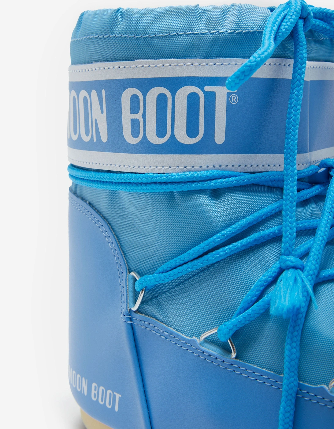 Moon Boot Boys Icon Low Boots in Blue