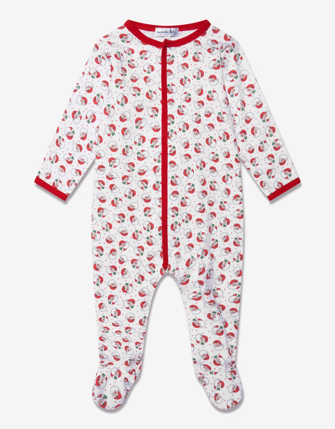 Baby Winking Santa Babygrow in Red