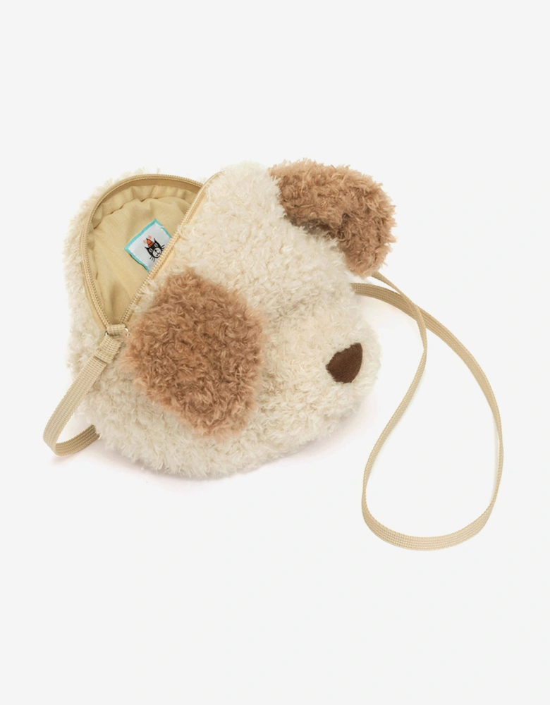 Little Pup Bag in Beige (19cm)