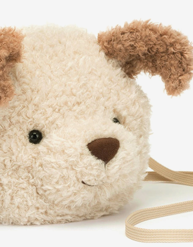 Little Pup Bag in Beige (19cm)