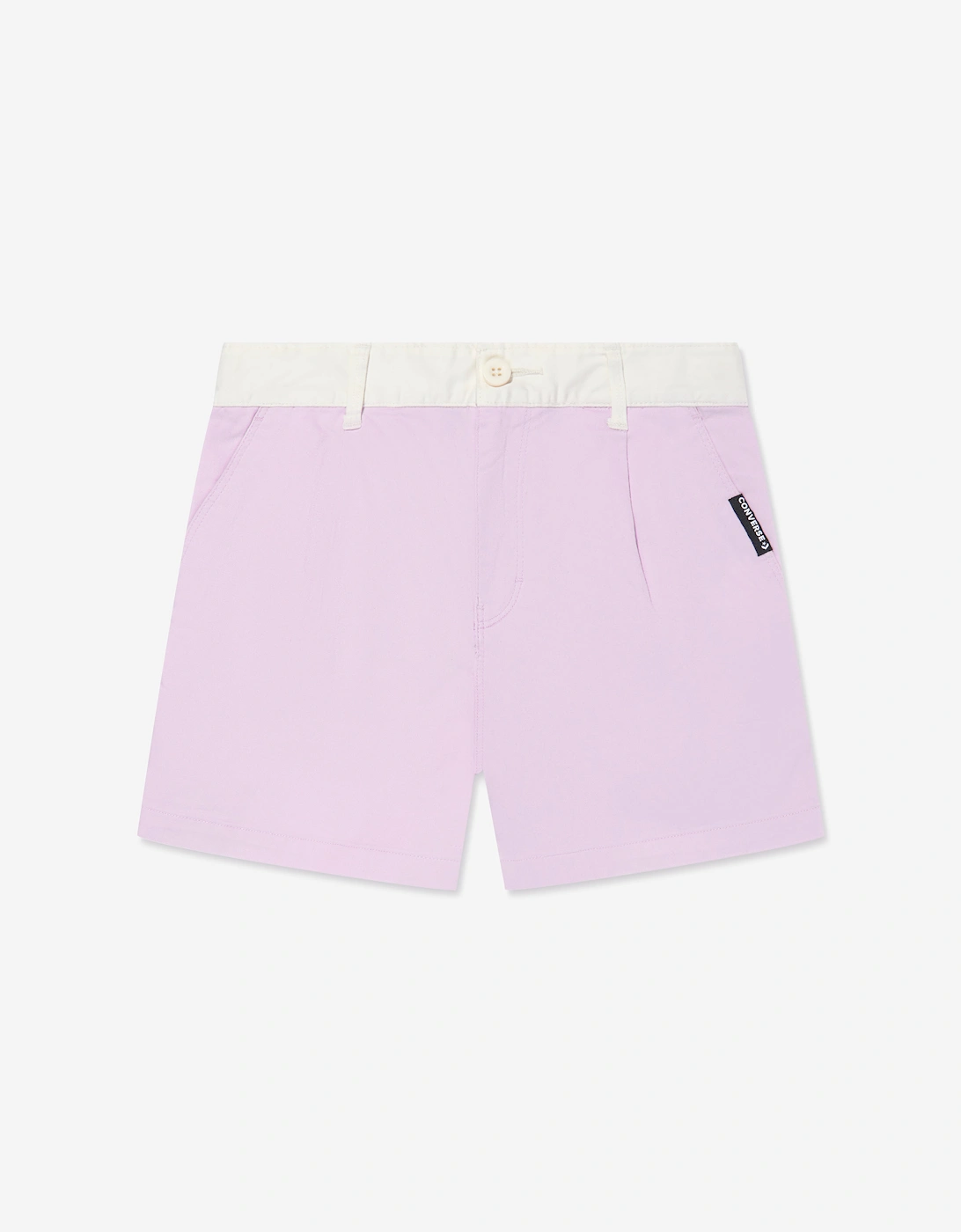 Converse Girl's Converse Girls Colourblock Woven Shorts in Purple