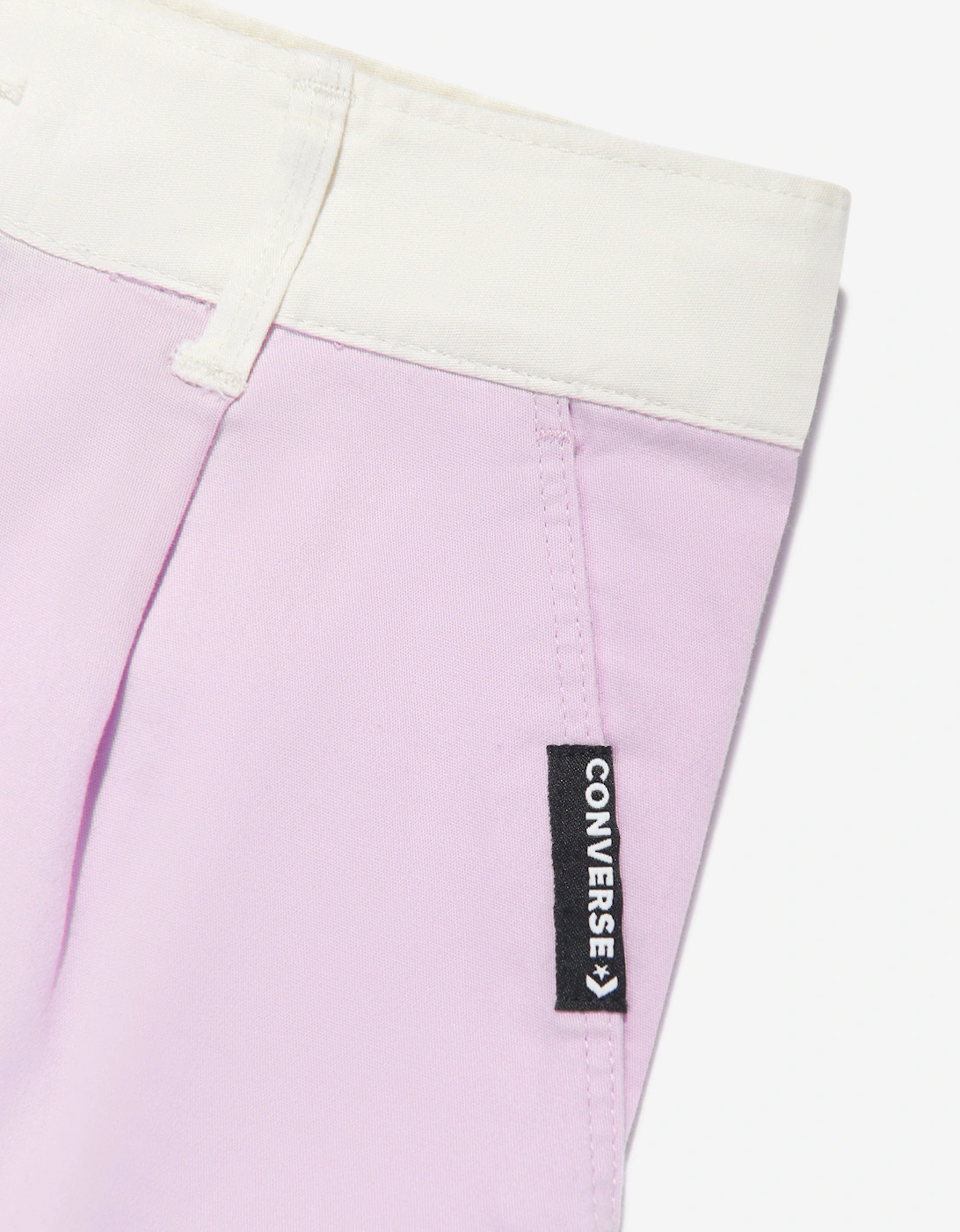 Girls Colourblock Woven Shorts in Purple