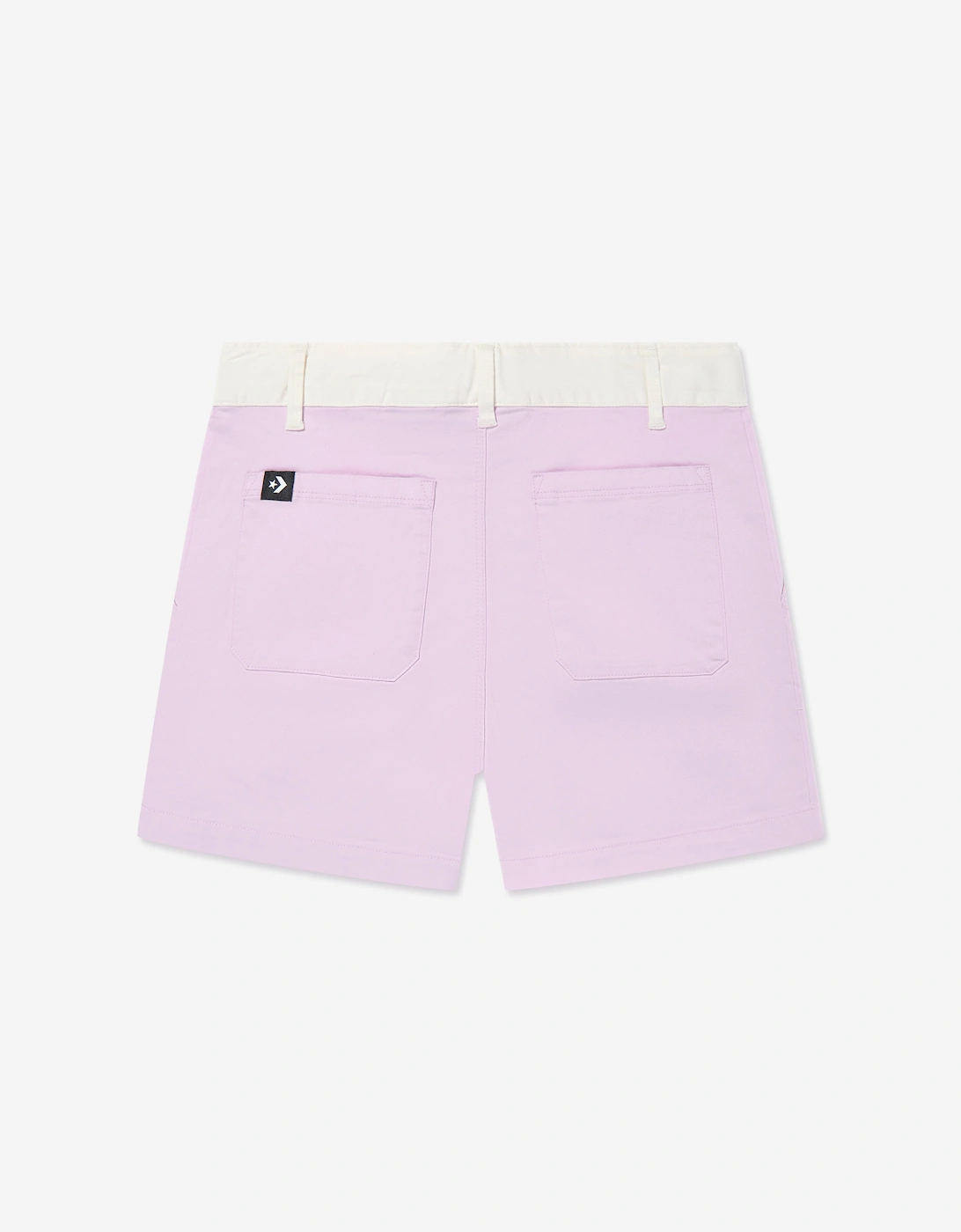 Girls Colourblock Woven Shorts in Purple