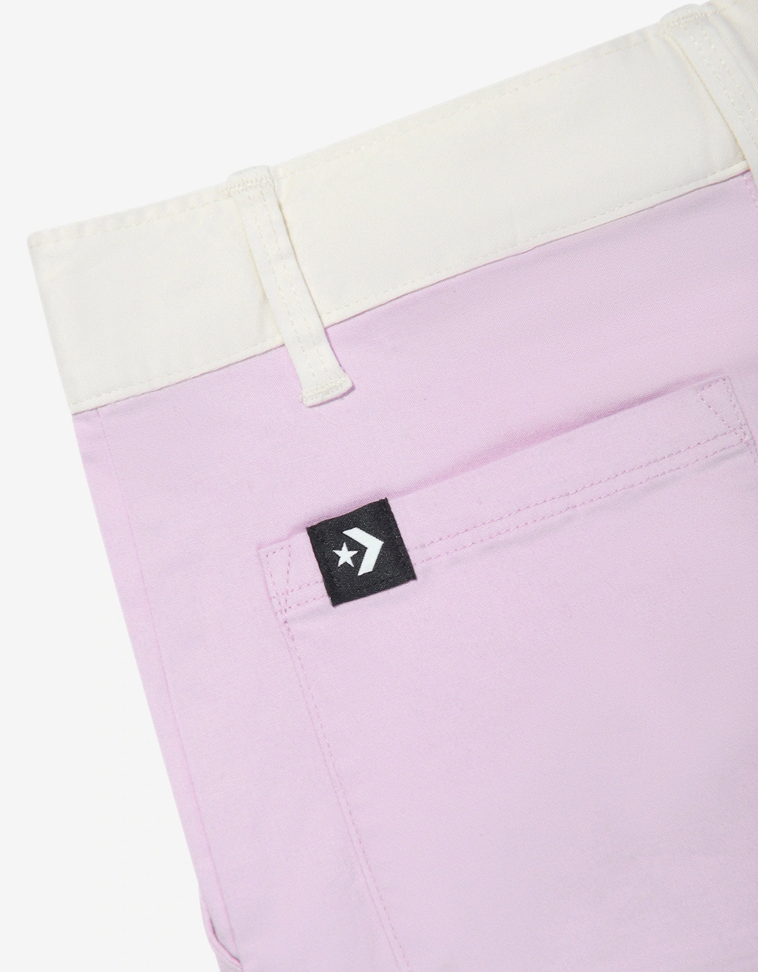 Girls Colourblock Woven Shorts in Purple