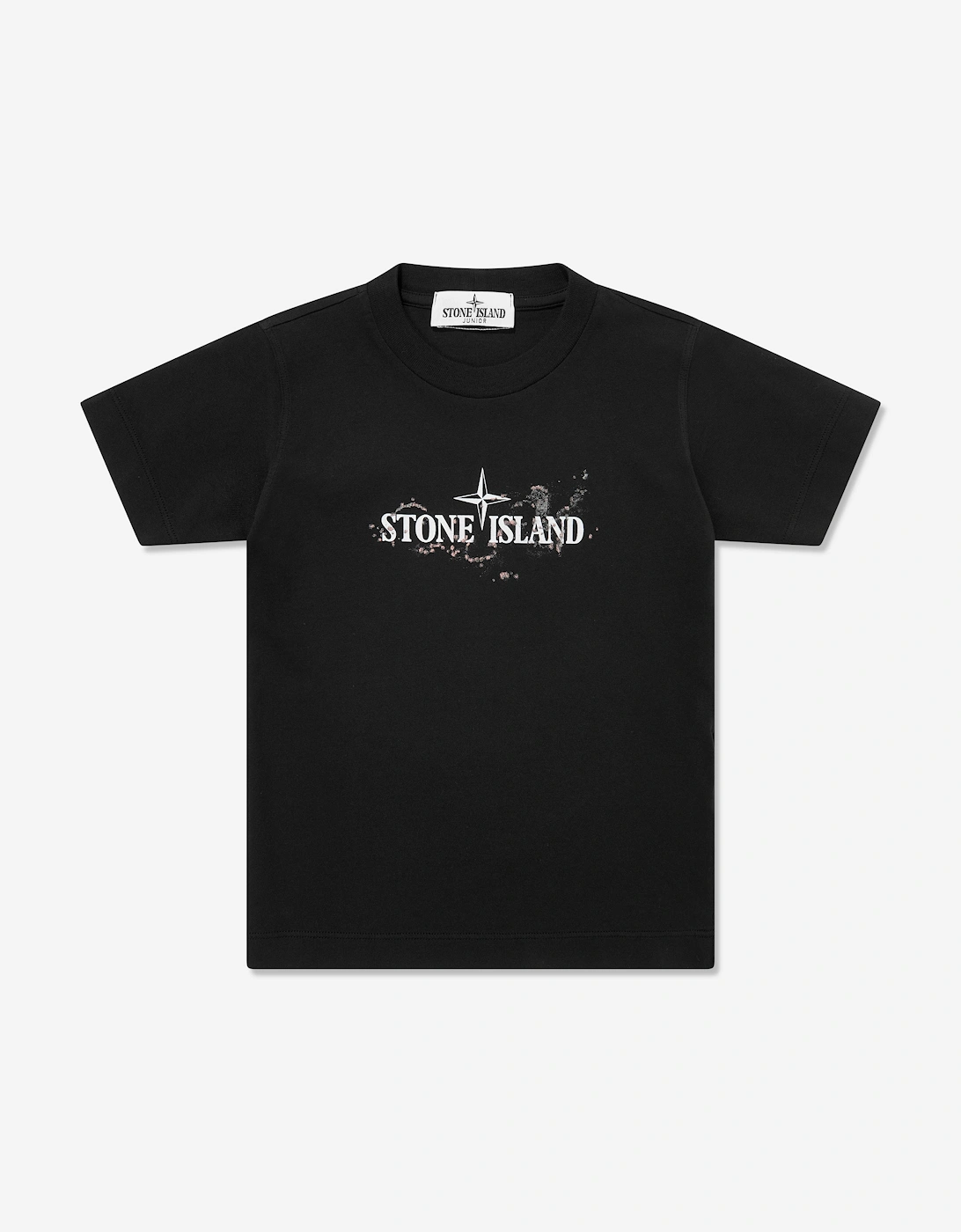 Boys Cotton Jersey T-Shirt in Black, 5 of 4